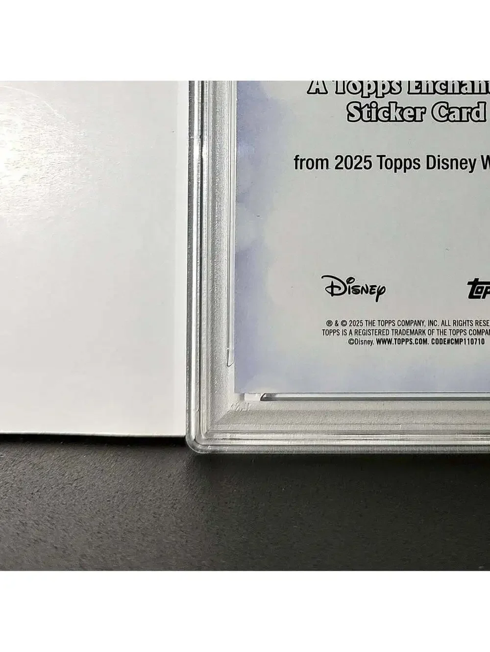 Genie 2025 Topps Disney #ES-14 Enchanted Sticker Card Aladdin PSA 9